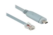 Adapter Sieciowy (karta sieciowa, serwer druku, itp.) - DeLOCK Serial Adapter - USB-C - RS-232 x 1 - 89893