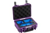 Torba na aparat - B&W International Case Type 500 for Insta360 X3 (purple) - 500/PU/X3