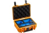 Torba na aparat - B&W International Case Type 500 for Insta360 X3 (orange) - 500/O/X3
