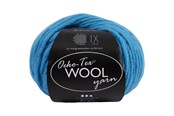Kreatywne gry - Creativ Company Wool yarn Turquoise 50m - 4824558