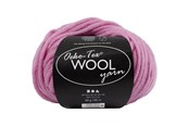 Kreatywne gry - Creativ Company Wool yarn Light pink 50m - 4824540