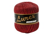 Kreatywne gry - Creativ Company Lurex Glitter Yarn Red 160m - 421471