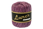 Kreatywne gry - Creativ Company Lurex Glitter Yarn Purple 160m - 421470
