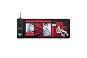 Akcesoria dla myszy i klawiatury - Numskull DC Comics Superman XL RGB Gaming Mat with 15W Wireless Charger - NS5227