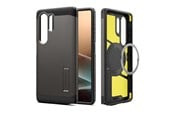 Telefon - Pokrowiec i etui - Spigen Tough Armor MagSafe - gunmetal - Samsung Galaxy S25 Ultra - ACS08965