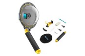 Kamera sportowa - akcesoria - TELESIN Waterpoof dome port for DJI Action 4 / 3 - OA-DMP-001