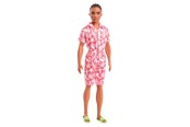 Lalki i akcesoria - Barbie Fashionista Ken Printed Boiler Suit - HYT99