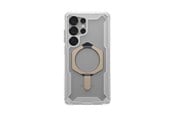 Telefon - Pokrowiec i etui - UAG Plasma XTE w/ Magnet - Clear/Titanium - Samsung Galaxy S25 Ultra - 214467114G36