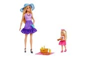 Lalki i akcesoria - Barbie Malibu & Club Chelsea Dolls - Family & Friends - JBF43