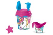 Zabawki na zewnatrz - Mondo Bucket Set Unicorn 6 pieces. - 28534