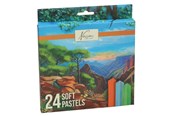 Kreatywne gry - Creative Craft Group Oil pastel box of 24 colors - AR0409/GE