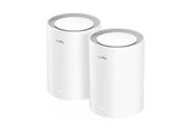 Router - Cudy Mesh Solution M3000 (2-Pack) AX3000 Gigabit Wi-Fi 6 2.5G White - Mesh router Wi-Fi 6 - M3000(2-Pack)