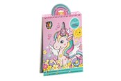 Materialy hobbystyczne - Grafix - Coloring and Sticker Book Unicorn - 150114
