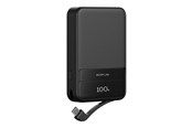 Powerbank - EcoFlow Rapid 10K - 30W- Qi2 Wireless Charging Powerbank - Czarny - 10000 mAh - EF-RAPID10000-B-EU
