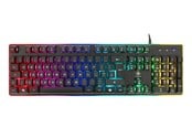 Klawiatura - Deltaco GAMING Full Size - Klawiatura gamingowa - Angielski (UK) - Czarny - GAM-021-RGB-UK