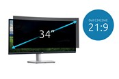 Akcesoria komputerowe - Kensington  Dell C3422WE z zakrzywionym ekranem o przekątnej 34” 21:9 Dwustronny, zdejmowany filtr prywatyzujący do monitorów - 628903