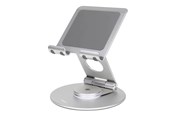 Tablet - Inne akcesoria - Desire2 Tablet Stand Dual Pivot 360 Silver - D2SFOLDSI