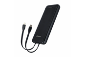 Powerbank - DENVER PBS-10010B - Powerbank 10000mAh with USB-A output - Black Powerbank - Czarny - 10000 mAh - PQCA-10320