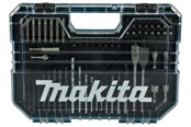 Narzedzia - Makita Drill/Bit Set With Clear Lid 75 Parts E-15126 - E-15126