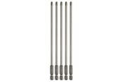 Wiertla & Bity - Makita Bits PH2 155mm 5pcs 191V02-0 - 191V02-0