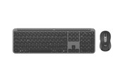 Klawiatura - Logitech Signature Slim Combo MK950 - Zestaw klawiatura i mysz - Niemcy - Szary - 920-012483
