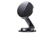 Telefon - Adapter i Ladowarka - Joyroom magnetic car charger JR-ZS408 (black) - JR-ZS408