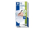 Przybory do pisania i rysowania - Staedtler Universal pen Lumocolor non-p S 10 pcs  gre - 311-5