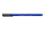 Przybory do pisania i rysowania - Staedtler Fibre-tip triplus color rPP.10 pcs grey - 323-8