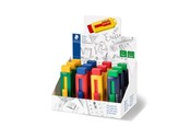 Przybory do pisania i rysowania - Staedtler Eraser with sliding plastic sleeve 12 pcs - 525 PS1 S