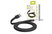 Kabel USB - Mobile Origin Magnetic Flat Patented Original Cable USB-A to USB-C 1m - black - MCF-USBA-1M-BLK