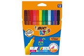 Przybory do pisania i rysowania - BIC Kids Visa 12pcs. - 829011