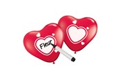 Zabawki - Folat BV - Writable Balloons Heart 6 pcs. - 08592
