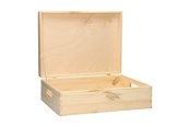 Pokój dzieciecy - Playwood - Storage Chest Rectangular Hinged Lid Pine - SL1001A