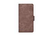 Telefon - Pokrowiec i etui - GEAR Wallet for Samsung S25 5G - Brown (3 Card) - 599501