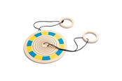 Zabawki drewniane - BS Toys - Color Spinner Wood Pulling Game - GA448