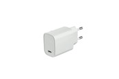 Telefon - Adapter i Ladowarka - GEAR Charger 220V 1xUSB-C PD 20W - White - 665127