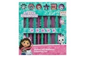 Kreatywne gry - Undercover Coloring set with Erasers Gabby's Dollhouse 29 pcs. - GABY1301