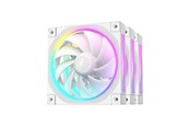 Wentylator obudowy - DeepCool FL12 3in1 White (3-Pack) - Wentylator obudowy - 120mm - Biały z oświetleniem RGB - 32 dBA - R-FL12-WHAPN3-G