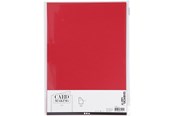 Artykuly Artystyczne & Rzemieslnicze - Creativ Company - Cardboard Red A4 220g 10 pcs. - 219013