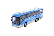 Samochody i pojazdy - Toi-Toys - Cars & Trucks Travel Bus Blue Friction 32cm - 20085A