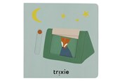 Zabawki dla niemowlat - Trixie Baby Camping Sliding Booklet - 35-628