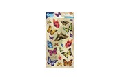 Materialy hobbystyczne - Totum Sticker sheet Glitter - Butterflies - 100720