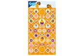 Materialy hobbystyczne - Totum Sticker sheet with Fragrance - Orange - 100686