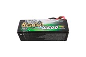 Zdalnie sterowane zabawki - Gens ace &Tattu G-Tech 5500mAh 4S1P 14.8V 60C HardCase RC car Lipo Battery - GEA554S60X9GT
