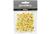 Kreatywne gry - Creativ Company Figure beads Smiley 60 pcs. - 696090