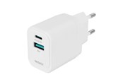 Telefon - Adapter i Ładowarka - Deltaco USB Wall Charger - USBC-AC154