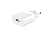 Telefon - Adapter i Ladowarka - GEAR Charger 220V 1xUSB-A 2.4A - White - 665135