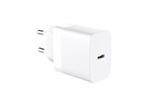 Telefon - Adapter i Ladowarka - GEAR Charger 220V 1xUSB-C PD/PPS 30W - White - 665136