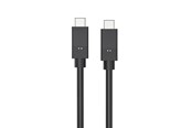 Kabel USB - GEAR USB-C to USB-C 3.1 5A/100W/10GB Gen 2 Cable 1.5m - Black - 665139
