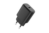 Telefon - Adapter i Ladowarka - GEAR Charger 220V 1xUSB-C PD 20W - Black - 665147